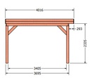 Mensa veranda | 850 x 400 cm