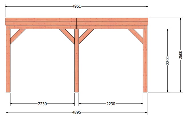 Refter veranda | 500 x 285 cm