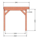 Refter veranda | 500 x 285 cm