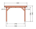 Florance veranda 780 x 360cm