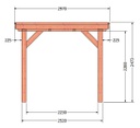 Siena veranda | 415 x 300 cm