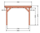 Siena veranda | 640 x 350 cm