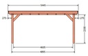 Toscane XL veranda | 785 x 545 cm