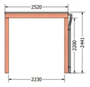 Palermo veranda | 610 x 370 cm