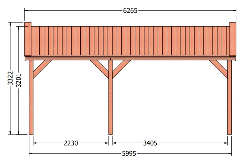 Zadeldak Betula | 630 x 415 cm