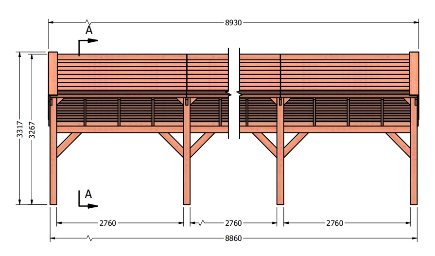 Kapschuur De Heerd | 900 x 425 cm