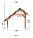 Kapschuur de Hoeve XL | 765 x 380 cm