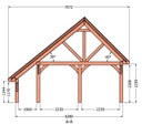 Kapschuur de Hofstee XXL | 655 x 720