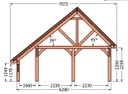 Kapschuur de Hofstee XXL | 1250 x 720