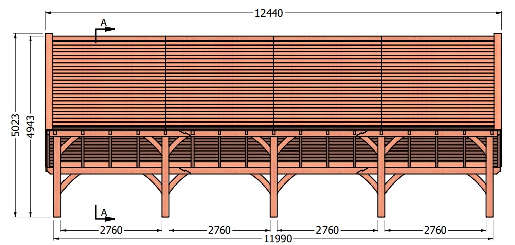 Kapschuur de Hofstee XXL | 1250 x 720