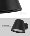 Cup wandlamp