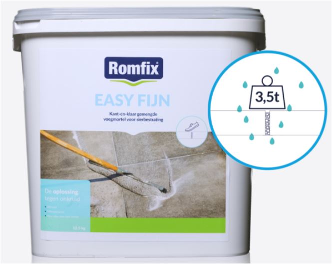 ROMFIX® Easy Fijn | kant &amp; klaar voegmortel