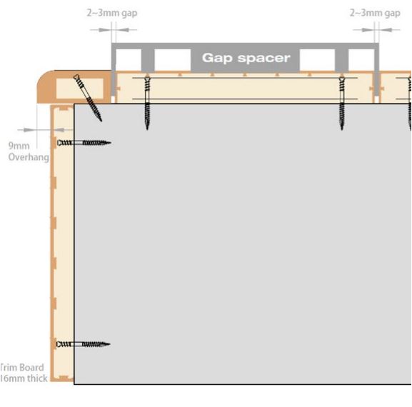 Realboard vlonder | 2.2 x 17.6 x 360cm