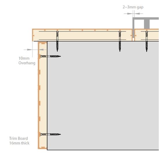 Realboard plint hoog | 1.6 x 18.9 x 360cm