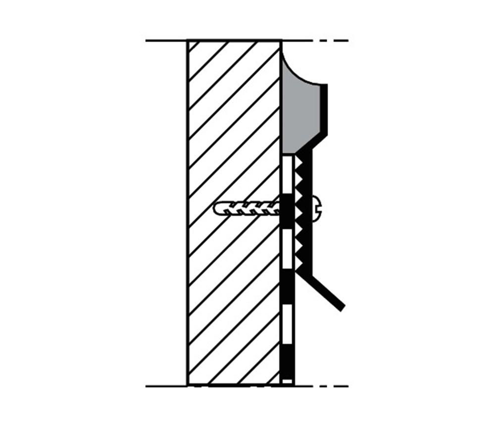 Daktrim knelstrip 50 x 2500mm