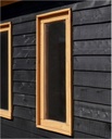 DOUGLAS zijlicht vastraam | kozijnmaat 450x1450