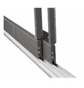 Basic glazen schuifwand | 3 rail | breedte 234 t/m 297cm