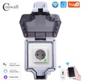 Wandcontactdoos enkel | WiFi Tuya | IP66