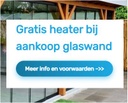 Luxe glazen schuifwanden | Breedte tot 400cm x Hoogte tot 245cm