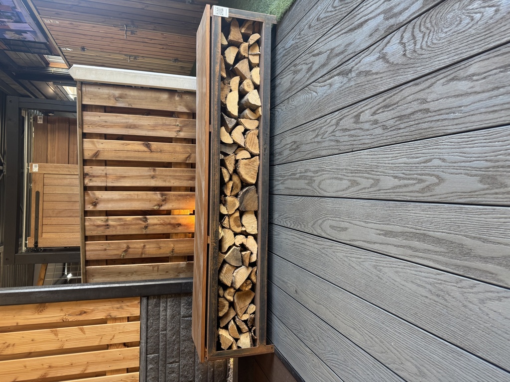 Forno Houtopslag Corten (showmodel)