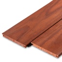 Padouk B-FIX vlonderplank 2.1x14.3cm | glad en geschaafd