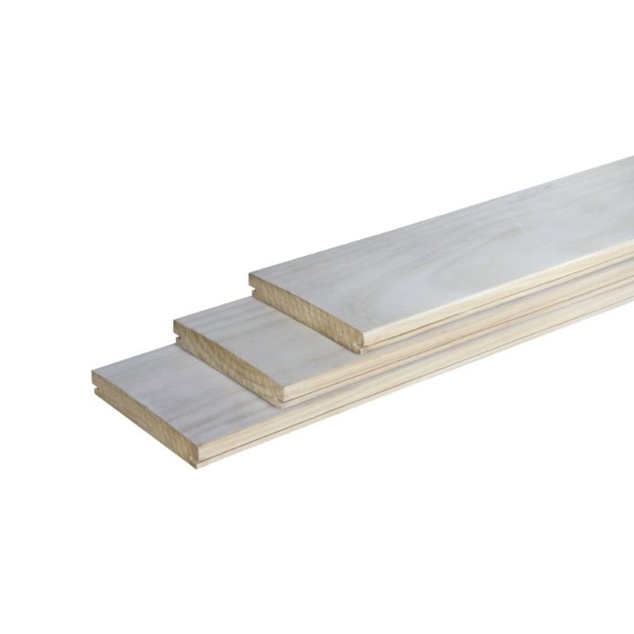Vlonderplank bol accoya | B- Fix systeem | 2.8x19.5x480cm | geschaafd
