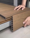 DuoDeck Co-Extrusie Ipé - Teak | 2.3 x 13.8 x 400cm | 2 kleurcombinaties