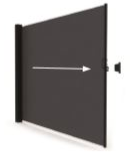 Luxxout Inova screen | 120 tot 230cm hoog &amp; tot 400cm uitval