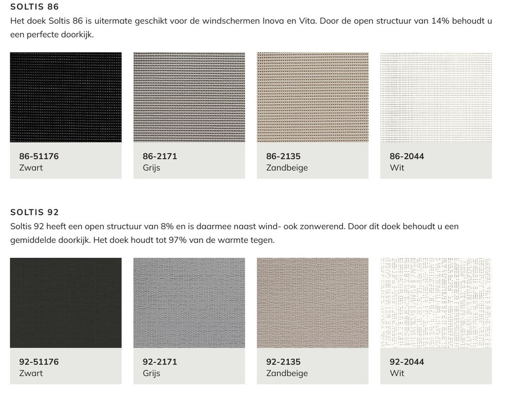 Luxxout Terrasoverkapping Solem Tibelly | tot 400cm breed &amp; 500cm uitval