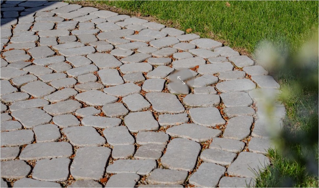 Concrete Cobble Stone | 8cm dik, 2 uitvoeringen in een mix van 13 maten steen