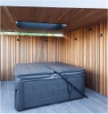 WoodFace RedCedar | 3 diktes, 3 breedtes en zwart alu profiel