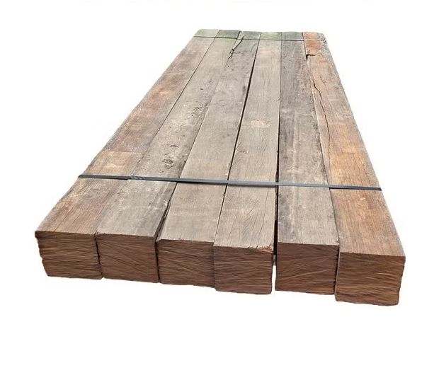 6 stuks Eiken paal | 15x15x350cm | vers en fijnbezaagd