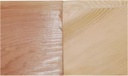 Red Cedar planchet | 18x130x1250mm rondom mes &amp; groef