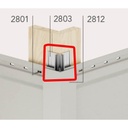 Uitwendig hoekprofiel | 4mtr lengte &amp; basis met afwerking