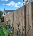 Bamboe schutting naturel | 5 hoogte maten leverbaar