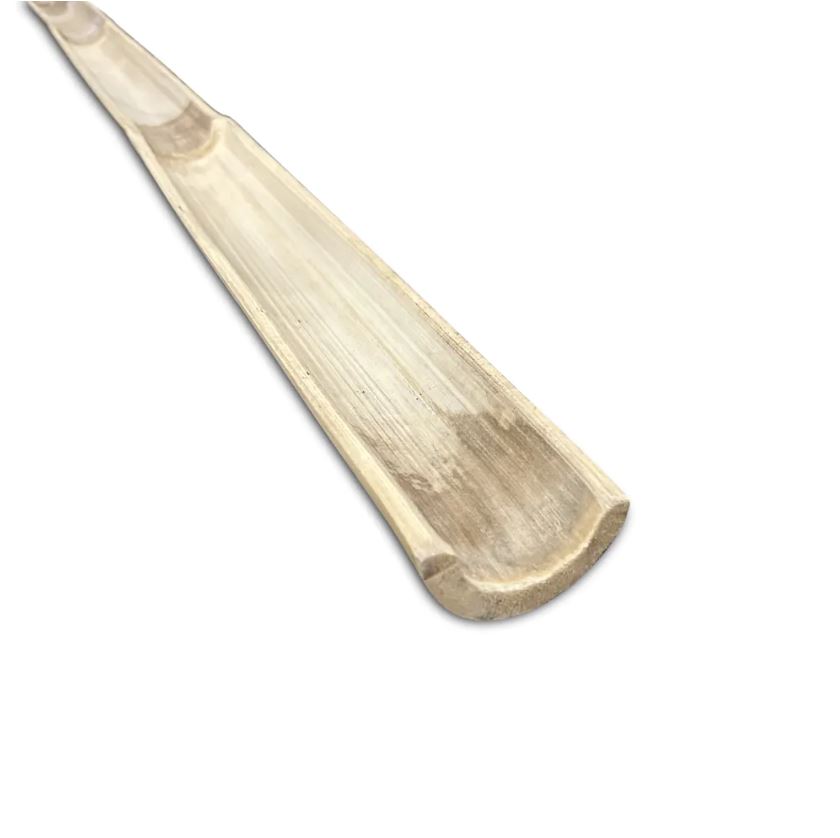 Bamboepaal halfrond Naturel – Ø 7-9 x 200 cm