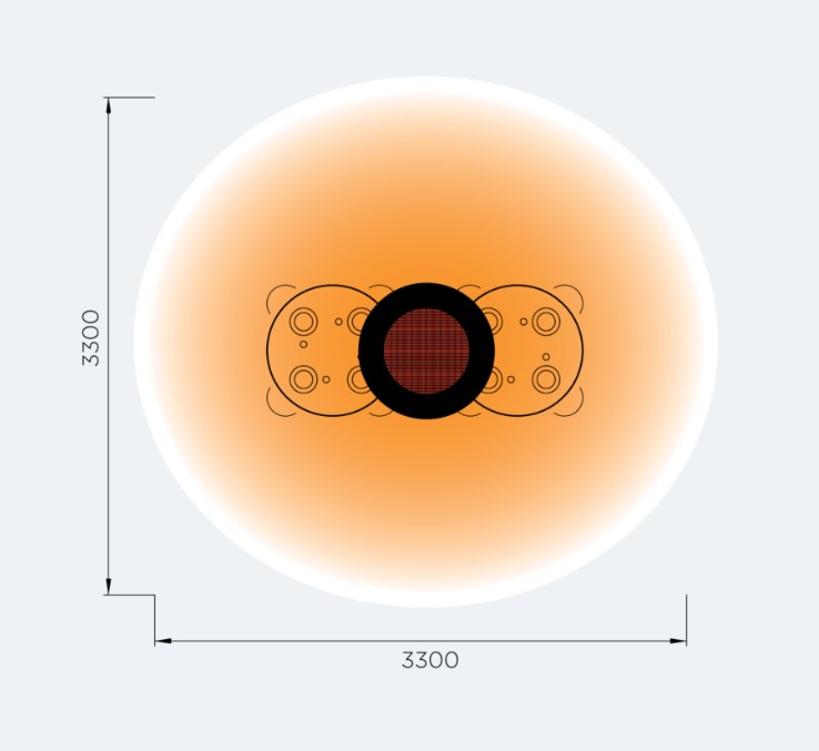 Bromic Eclipse Smart-Heater Wall Mount v6