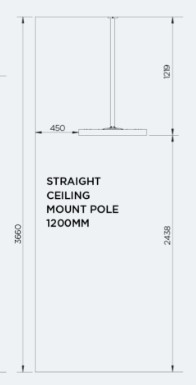 Bromic Eclipse 120 cm stang