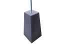 Piramidemodel betonpoer antraciet | incl. stelplaat