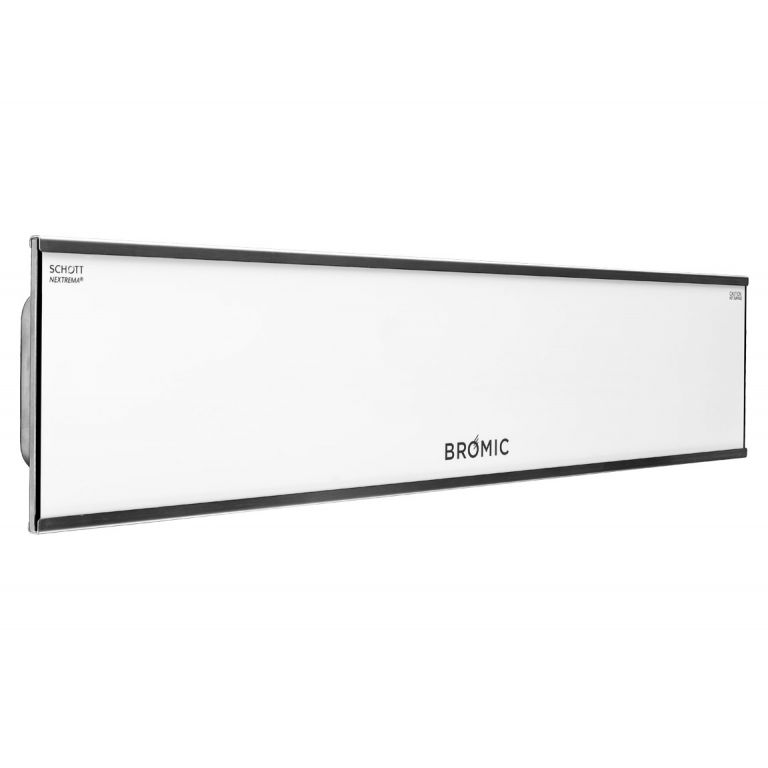 Bromic Platinum Smart-Heat Electric White | 3 vermogens leverbaar