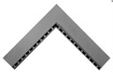 Alu Side Drain | Binnenhoek | Grey