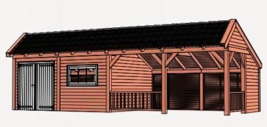 Kapschuur De Stee | 980 x 425 cm