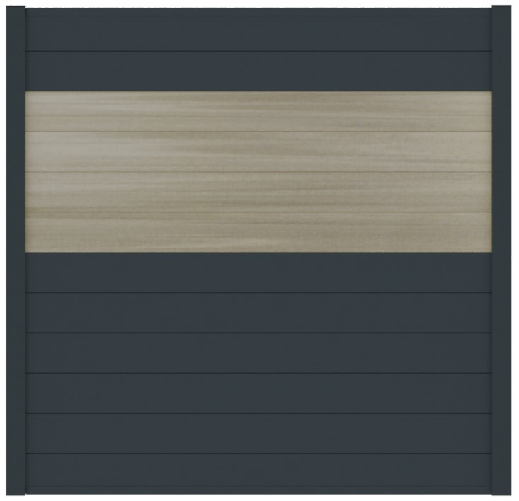 aluWoods combo | Light Grey | 180x200cm