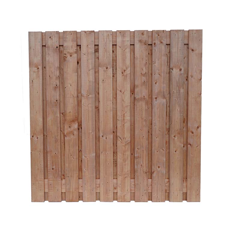 Basic tuinscherm | 17+2 planks | Caballero