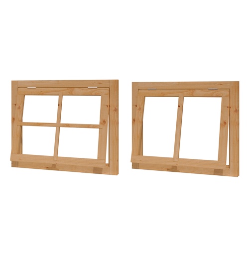 Uitzetraam Douglas | breed: 95cm x hoog: 78cm | 3 kleuren