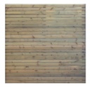 Aero Elan tuinscherm | 178 x 178cm hoog en 2 houtsoorten