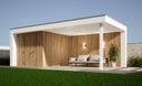 Poolhouse Modern | 730 x 330cm met berging