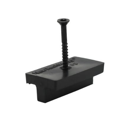 Composiet clip set | 90 stuks, 10 lock clips en T15 schroefbit