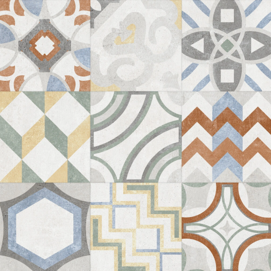 MBI GeoCeramica Decor Tegels | 60x60x4cm