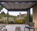 Luxxout Terrasoverkapping Solem | tot 400cm breed &amp; 500cm uitval